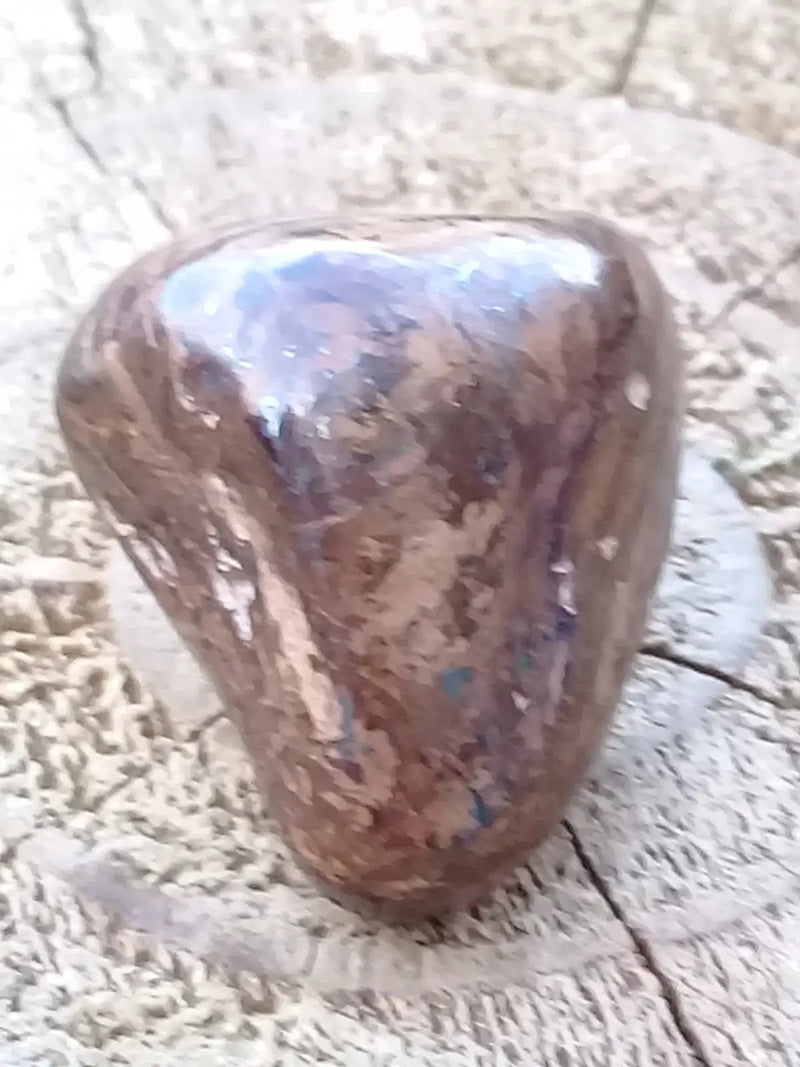 Chargez l'image dans la visionneuse de la galerie, Bronzite de Birmanie pierre roulée Grade A++++ Bronzite de Birmanie pierre roulée
