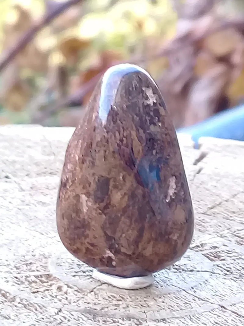 Chargez l'image dans la visionneuse de la galerie, Bronzite de Birmanie pierre roulée Grade A++++ Bronzite de Birmanie pierre roulée
