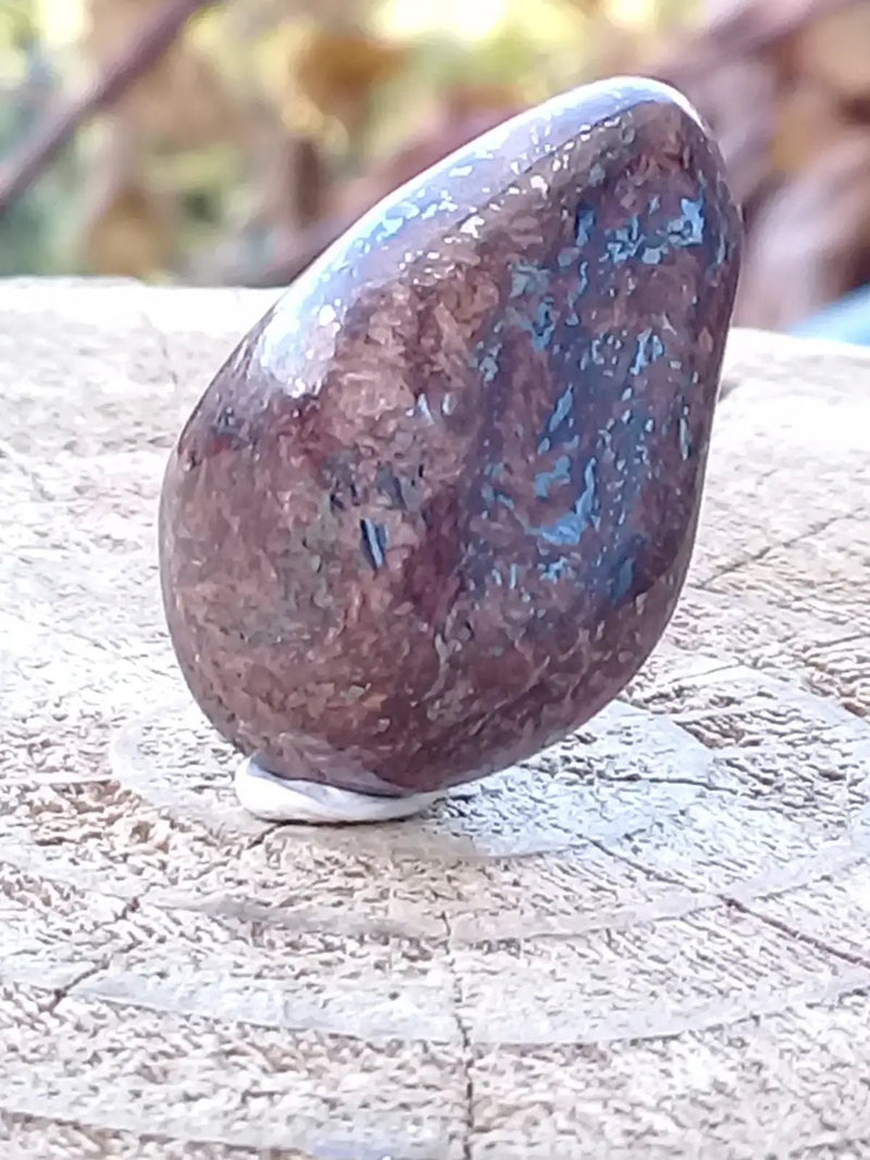 Chargez l'image dans la visionneuse de la galerie, Bronzite de Birmanie pierre roulée Grade A++++ Bronzite de Birmanie pierre roulée
