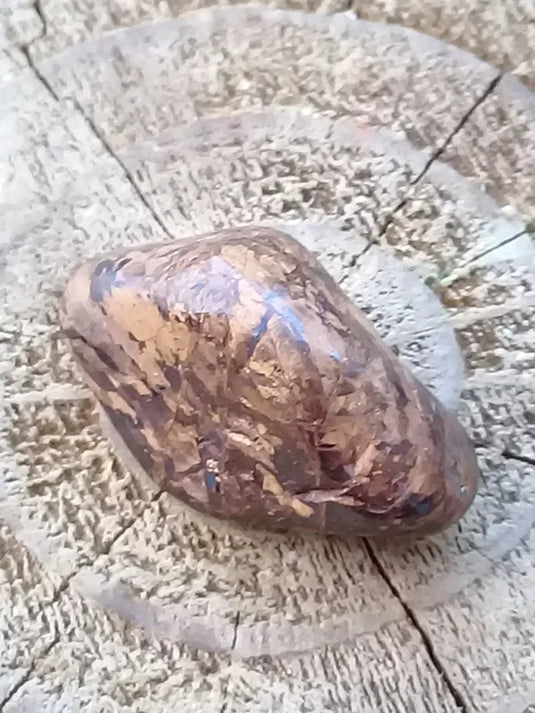 Bronzite de Birmanie pierre roulée Grade A++++ Bronzite de Birmanie pierre roulée