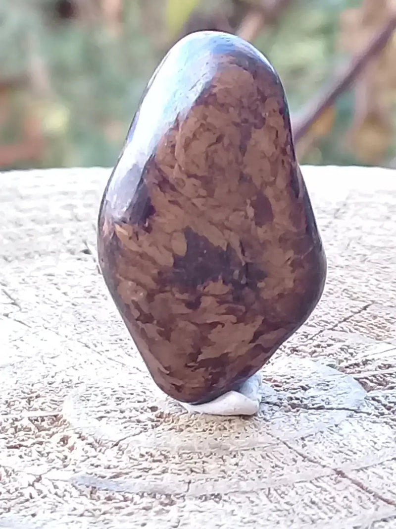 Load image into Gallery viewer, Bronzite de Birmanie pierre roulée Grade A++++ Bronzite de Birmanie pierre roulée
