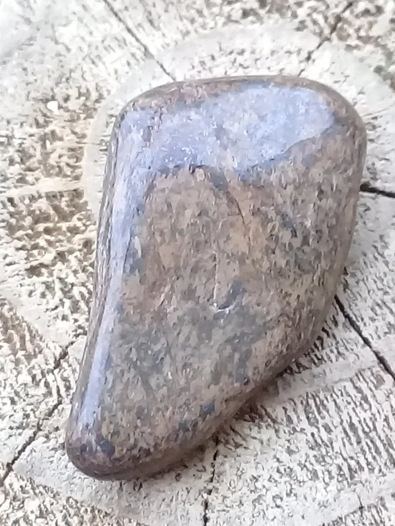 Carica immagine in Galleria Viewer, Bronzite de Birmanie pierre roulée Grade A++++ Bronzite de Birmanie pierre roulée Dans la besace du p&#39;tit Poucet   
