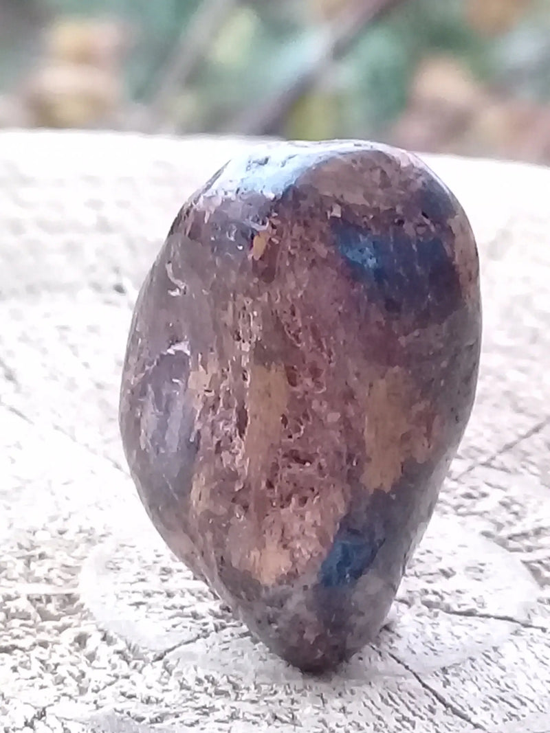 Загрузить изображение в просмотрщик галереи, Bronzite de Birmanie pierre roulée Grade A++++ Bronzite de Birmanie pierre roulée Dans la besace du p&#39;tit Poucet   
