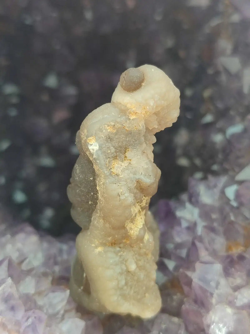 Load image into Gallery viewer, Calcédoine noire Botryoïdale de Manakarra Indonésie -Pierre brute - Grade Prémium Calcédoine noire Botryoïdale
