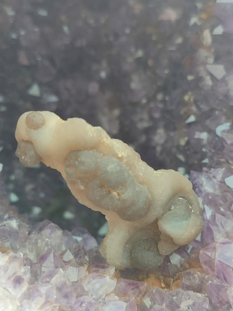 Load image into Gallery viewer, Calcédoine noire Botryoïdale de Manakarra Indonésie -Pierre brute - Grade Prémium Calcédoine noire Botryoïdale
