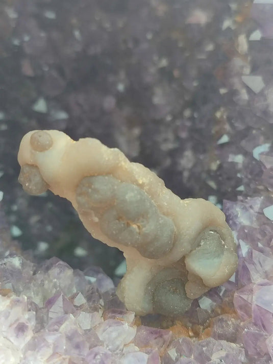 Calcédoine noire Botryoïdale de Manakarra Indonésie -Pierre brute - Grade Prémium Calcédoine noire Botryoïdale