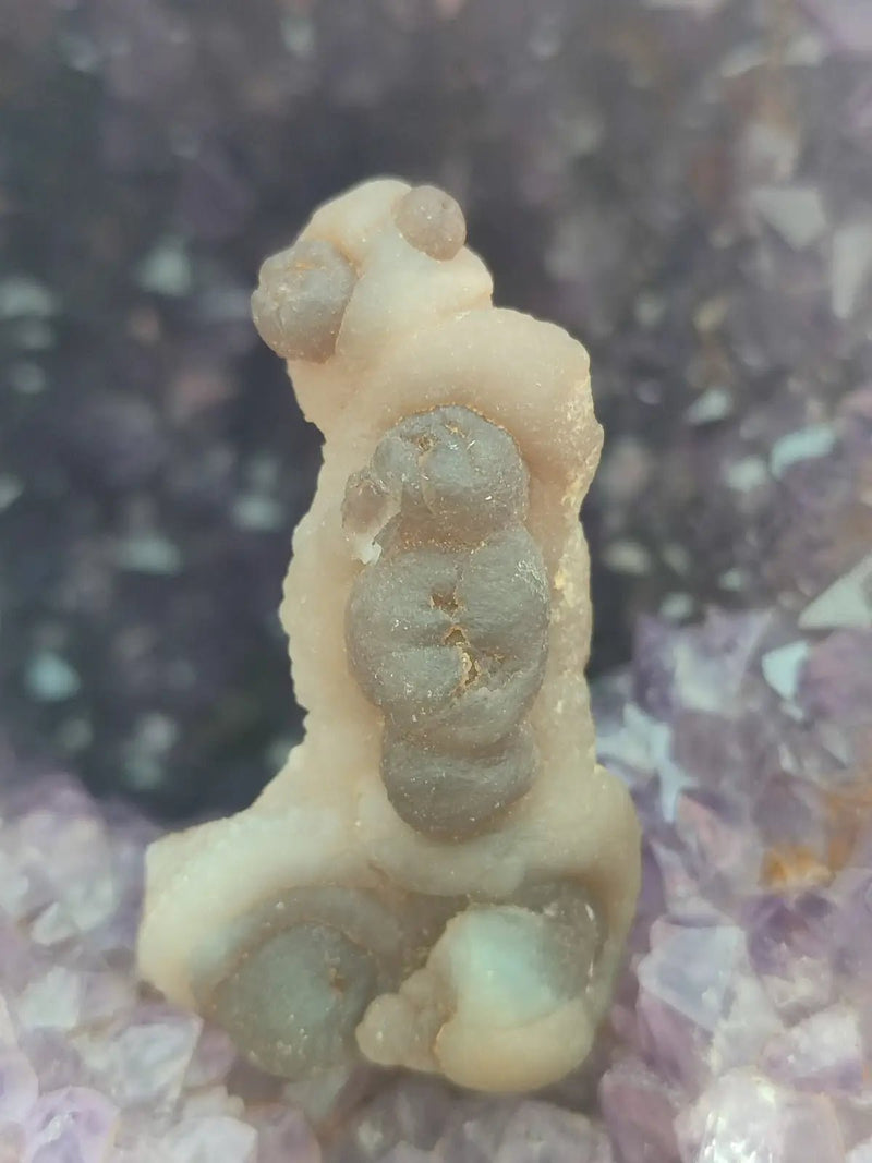 Load image into Gallery viewer, Calcédoine noire Botryoïdale de Manakarra Indonésie -Pierre brute - Grade Prémium Calcédoine noire Botryoïdale
