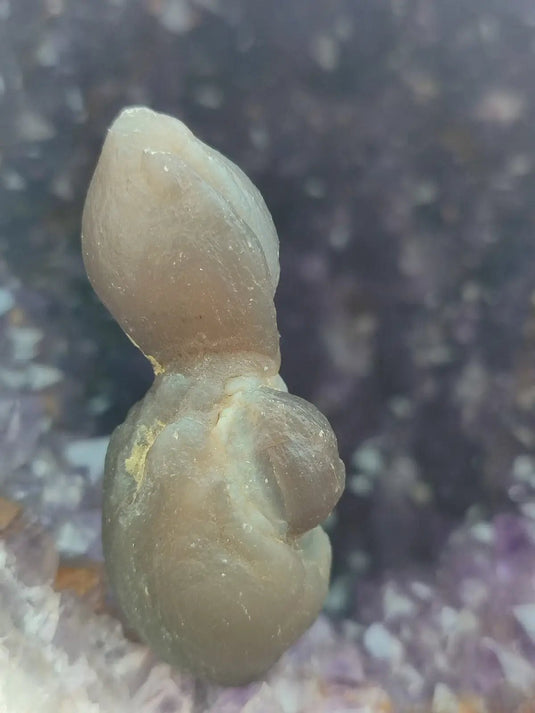 Calcédoine noire Botryoïdale de Manakarra Indonésie -Pierre brute - Grade Prémium Calcédoine noire Botryoïdale