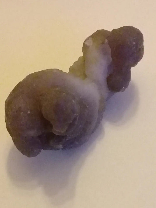 Calcédoine noire Botryoïdale ou larme de Calcédoine ’RARE’ Grade A++++ Calcédoine noire Botryoïdale