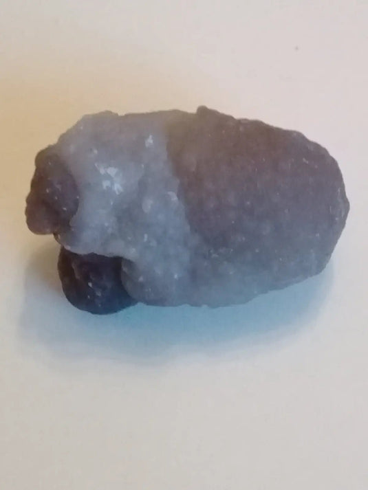 Calcédoine noire Botryoïdale ou larme de Calcédoine ’RARE’ Grade A++++ Calcédoine noire Botryoïdale