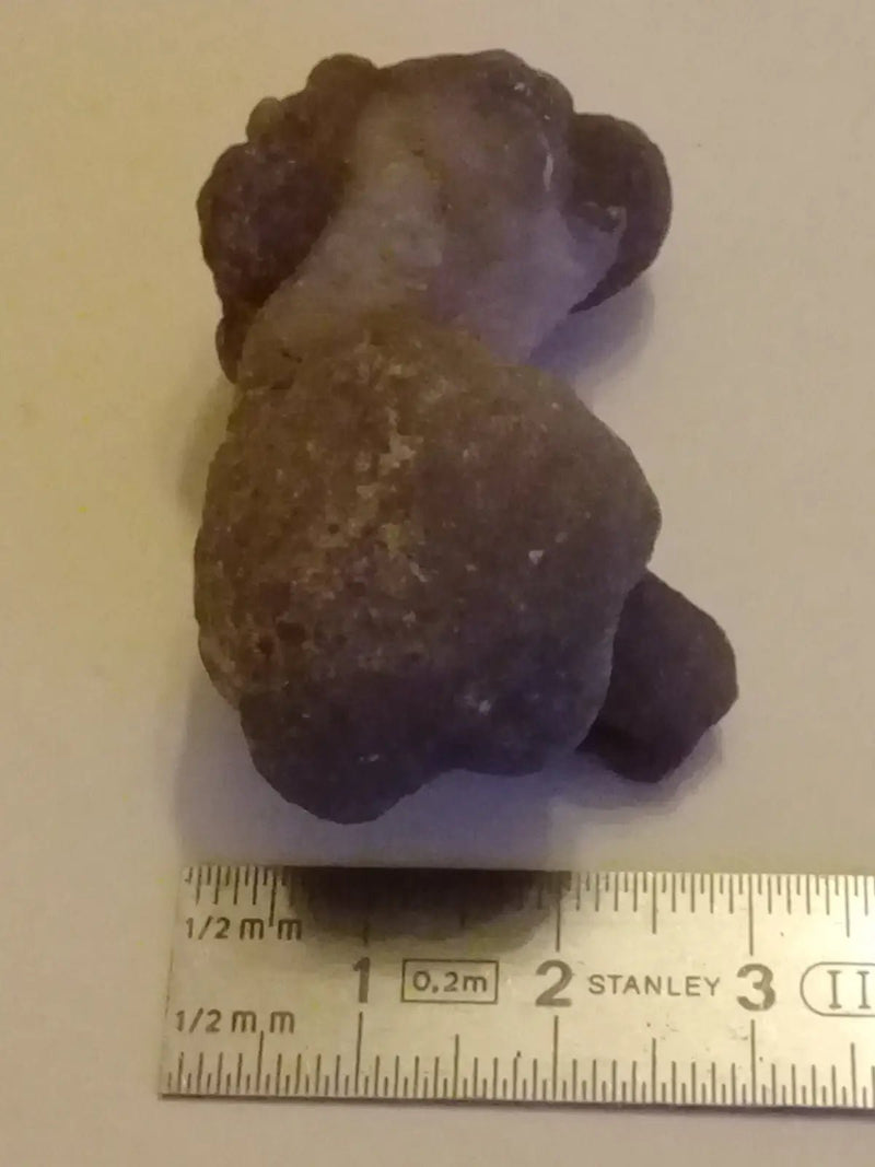 Chargez l&#39;image dans la visionneuse de la galerie, Calcédoine noire Botryoïdale ou larme de Calcédoine ’RARE’ Grade A++++ Calcédoine noire Botryoïdale
