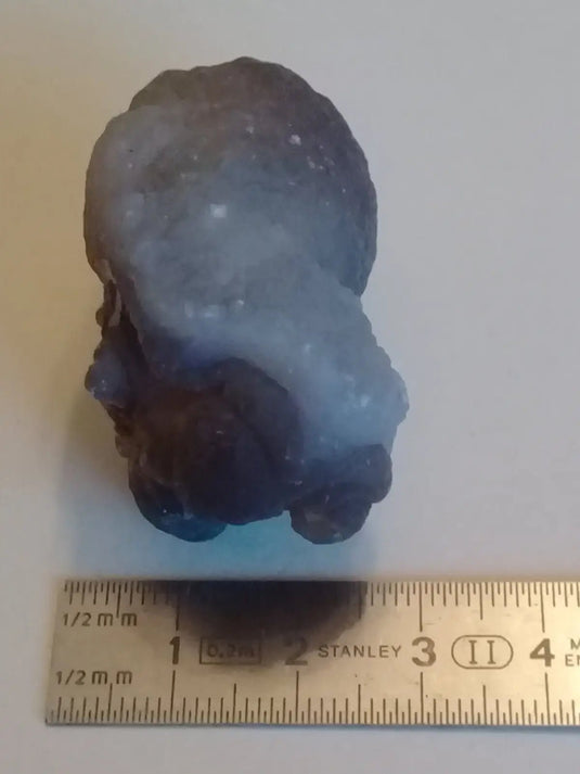 Calcédoine noire Botryoïdale ou larme de Calcédoine ’RARE’ Grade A++++ Calcédoine noire Botryoïdale