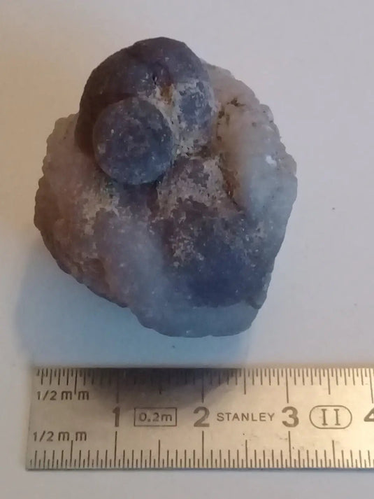 Calcédoine noire Botryoïdale ou larme de Calcédoine ’RARE’ Grade A++++ Calcédoine noire Botryoïdale