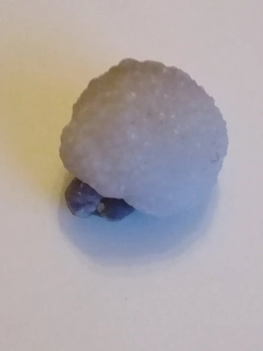 Calcédoine noire Botryoïdale ou larme de Calcédoine ’RARE’ Grade A++++ Calcédoine noire Botryoïdale