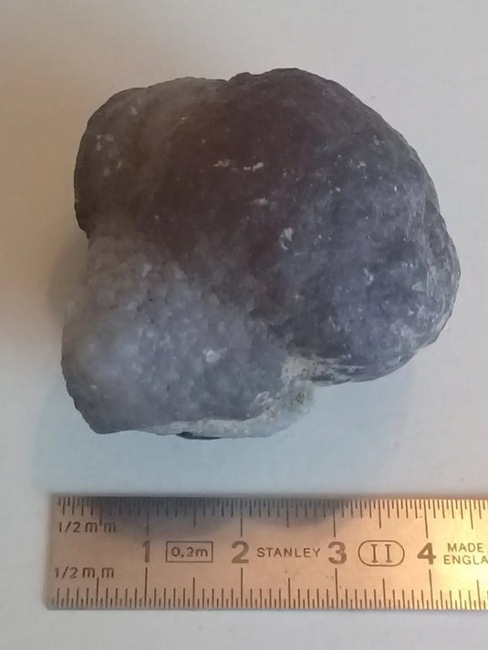 Calcédoine noire Botryoïdale ou larme de Calcédoine ’RARE’ Grade A++++ Calcédoine noire Botryoïdale