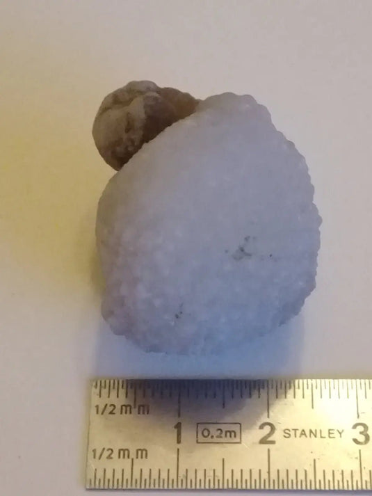 Calcédoine noire Botryoïdale ou larme de Calcédoine ’RARE’ Grade A++++ Calcédoine noire Botryoïdale