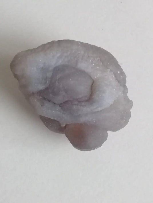 Calcédoine noire Botryoïdale ou larme de Calcédoine ’RARE’ Grade A++++ Calcédoine noire Botryoïdale