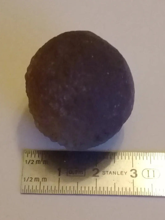 Calcédoine noire Botryoïdale ou larme de Calcédoine ’RARE’ Grade A++++ Calcédoine noire Botryoïdale