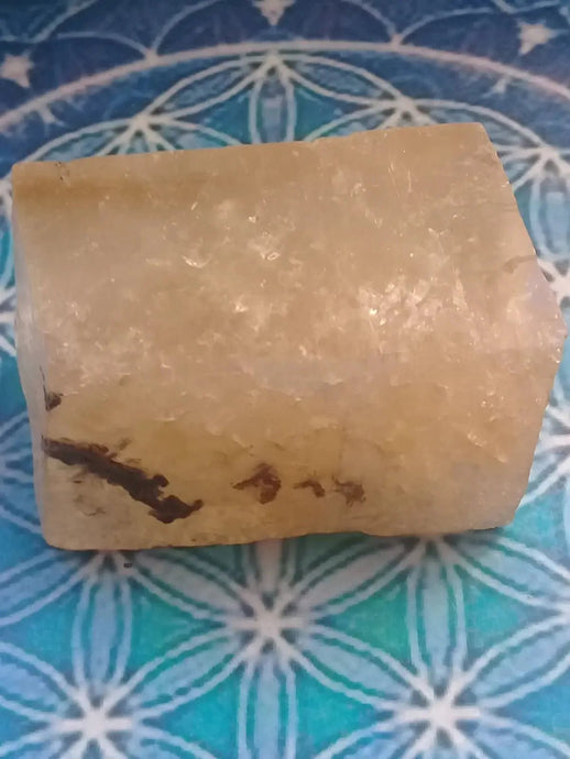 Calcite blanche brute Grade A ++++ Calcite optique brute