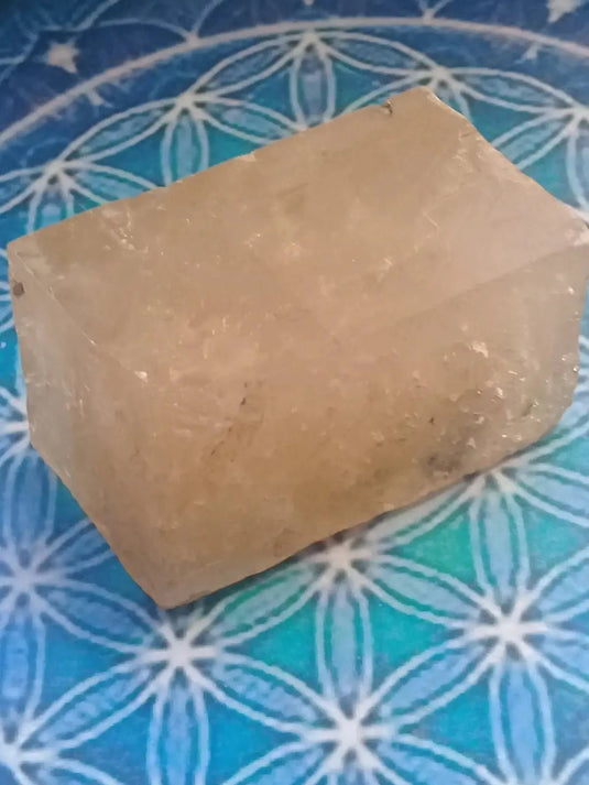 Calcite blanche brute Grade A ++++ Calcite optique brute