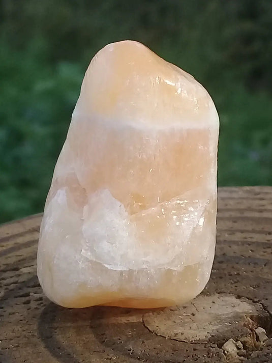 Calcite jaune de France pierre roulée Grade A+++ Calcite jaune de France pierre roulée