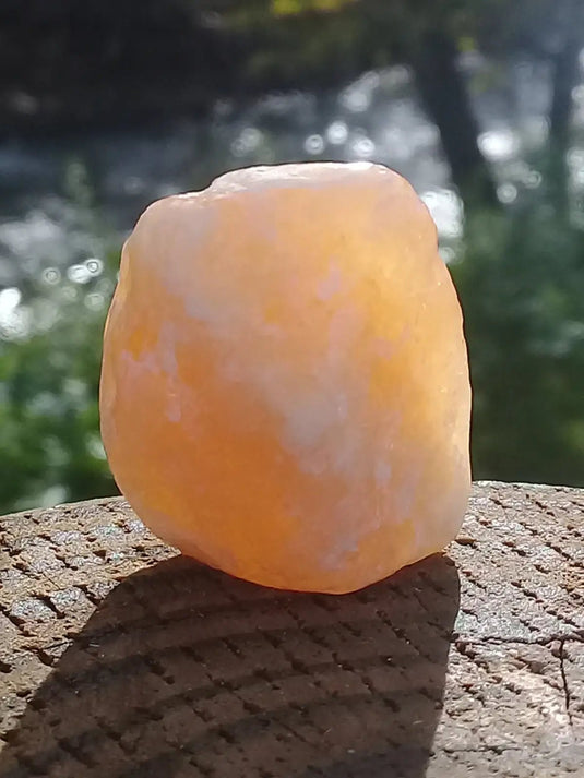 Calcite jaune de France pierre roulée Grade A+++ Calcite jaune de France pierre roulée