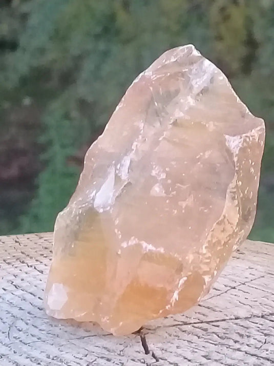 Calcite miel de France pierre brute Grade A++++ Calcite miel de France pierre brute