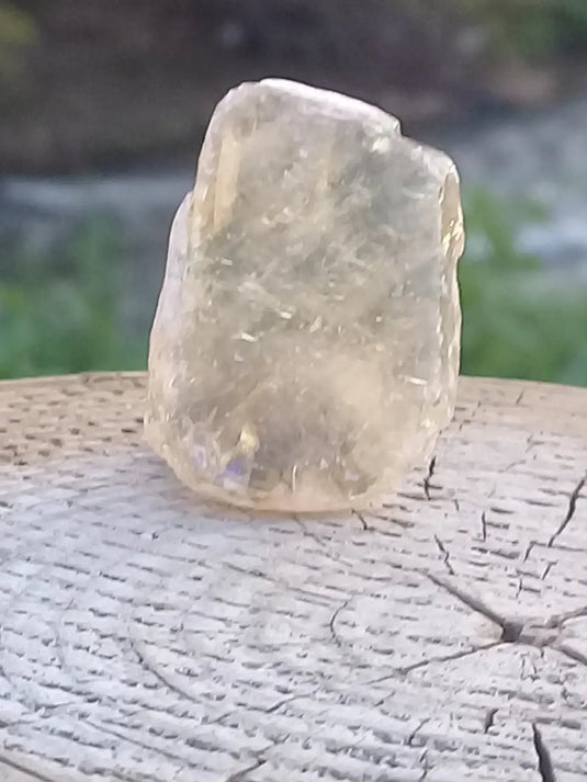 Calcite miel de France pierre roulée Grade A++++ Calcite miel de France pierre roulée