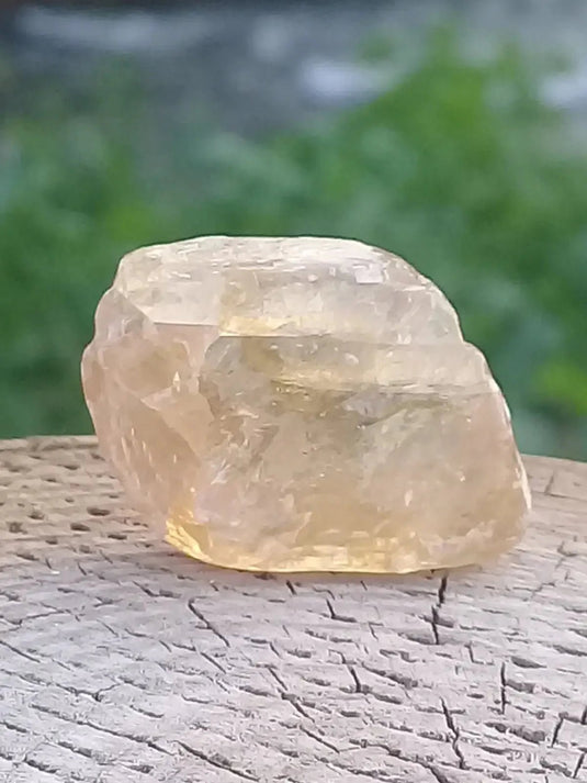 Calcite miel de France pierre roulée Grade A++++ Calcite miel de France pierre roulée