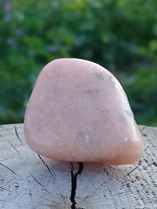 Calcite orange de France pierre roulée Grade A+++ Calcite orange de France pierre roulée