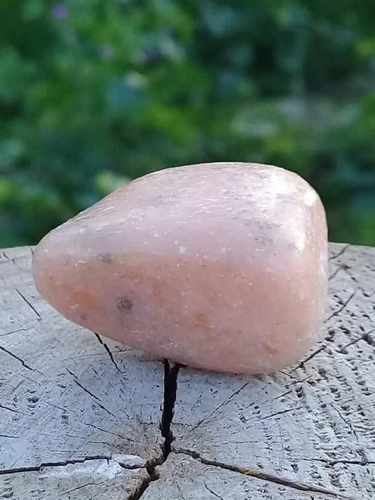 Calcite orange de France pierre roulée Grade A+++ Calcite orange de France pierre roulée