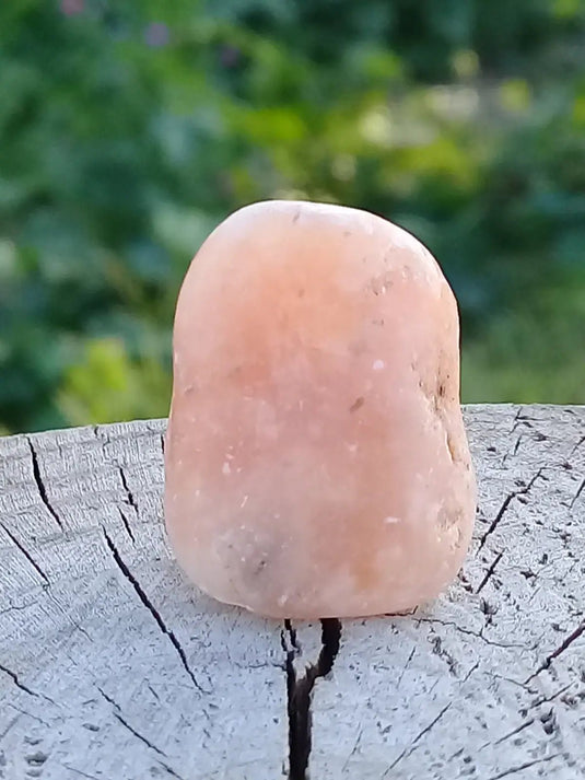 Calcite orange de France pierre roulée Grade A+++ Calcite orange de France pierre roulée