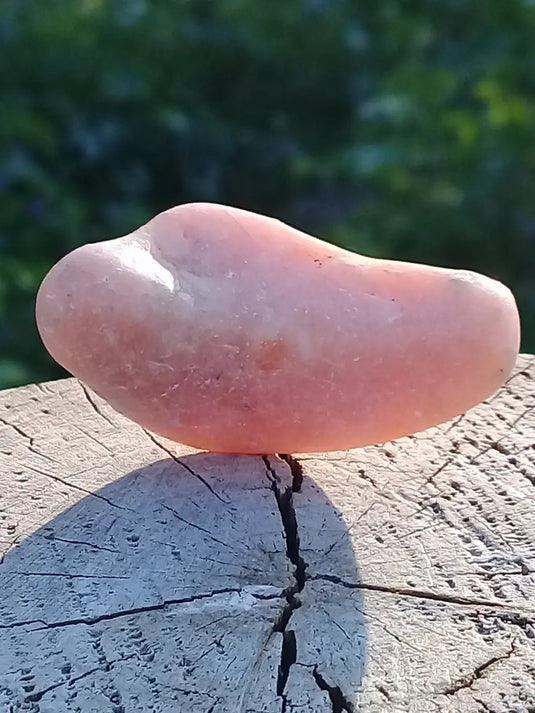 Calcite orange de France pierre roulée Grade A+++ Calcite orange de France pierre roulée