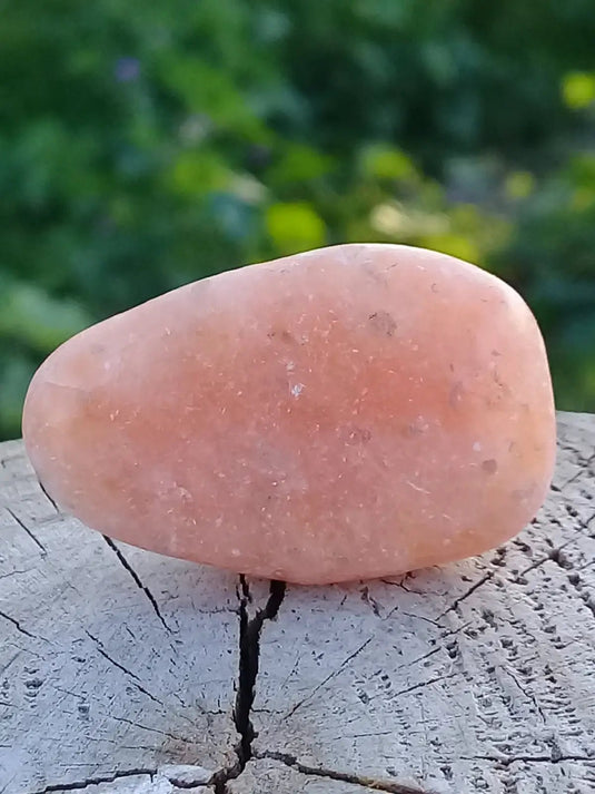 Calcite orange de France pierre roulée Grade A+++ Calcite orange de France pierre roulée