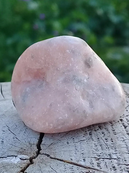 Calcite orange de France pierre roulée Grade A+++ Calcite orange de France pierre roulée