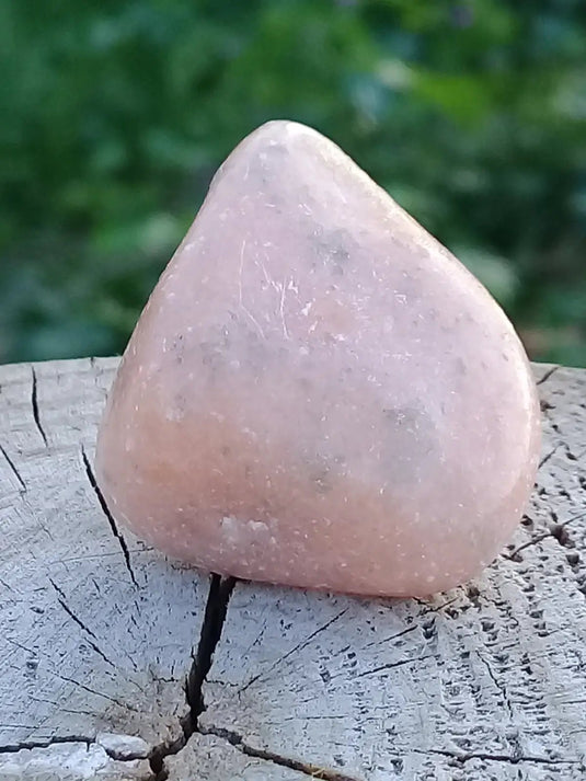 Calcite orange de France pierre roulée Grade A+++ Calcite orange de France pierre roulée