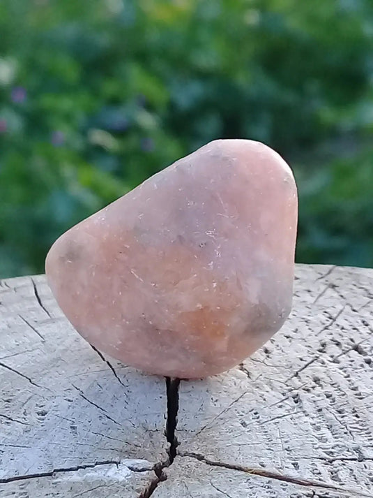 Calcite orange de France pierre roulée Grade A+++ Calcite orange de France pierre roulée