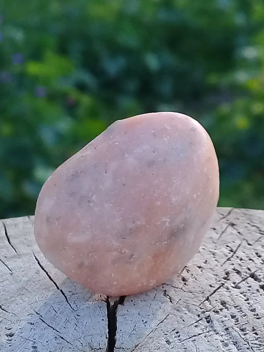 Calcite orange de France pierre roulée Grade A+++ Calcite orange de France pierre roulée