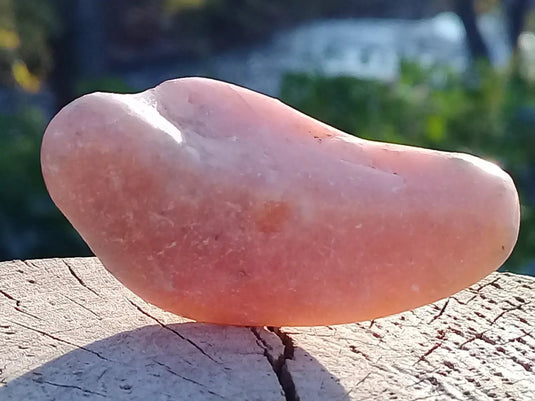 Calcite orange de France pierre roulée Grade A+++ Calcite orange de France pierre roulée