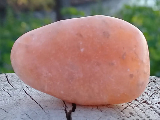 Calcite orange de France pierre roulée Grade A+++ Calcite orange de France pierre roulée