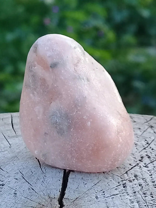 Calcite orange de France pierre roulée Grade A+++ Calcite orange de France pierre roulée