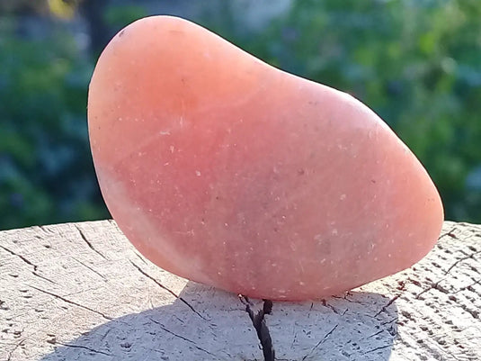 Calcite orange de France pierre roulée Grade A+++ Calcite orange de France pierre roulée