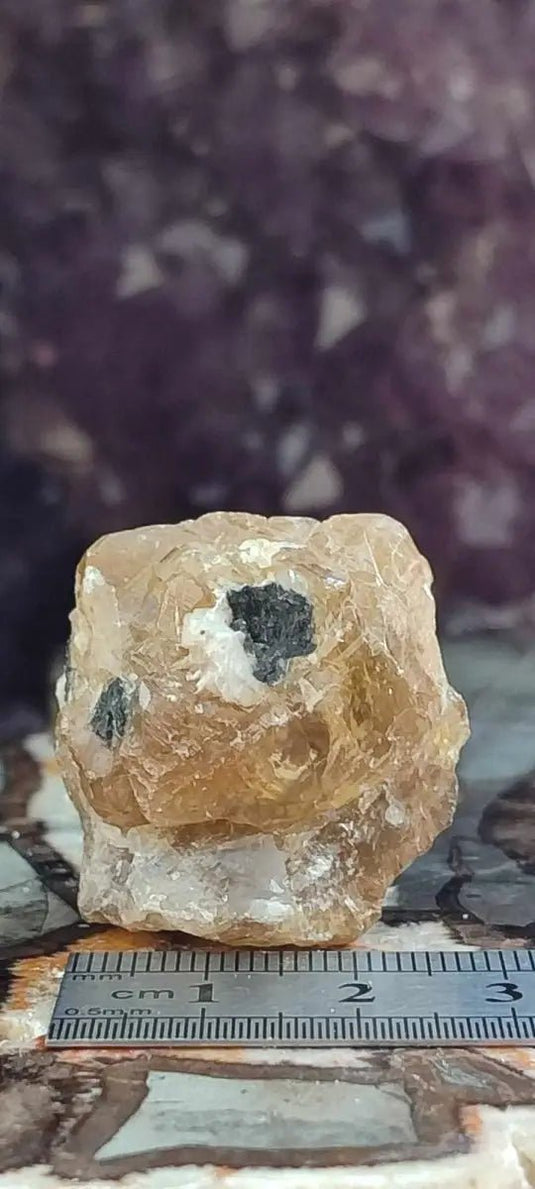 Cérusite du Maroc & Galène pierre brute Grade A++++ Cérusite du Maroc sur inclusions de Galènepierre brute