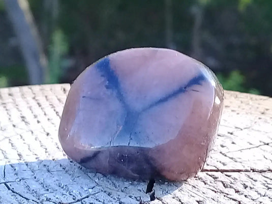 Chiastolite ou Andalousite pierre roulée Grade A ++++ Chiastolite / Andalousite pierre roulée