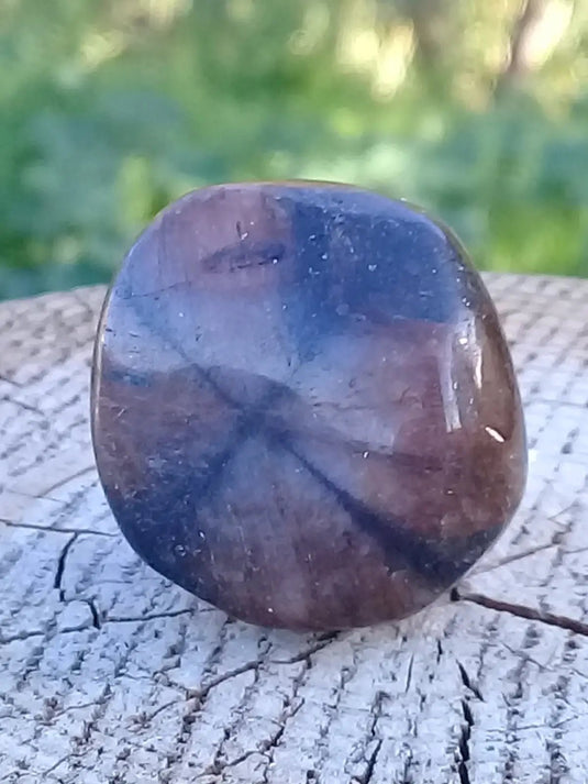 Chiastolite ou Andalousite pierre roulée Grade A ++++ Chiastolite / Andalousite pierre roulée