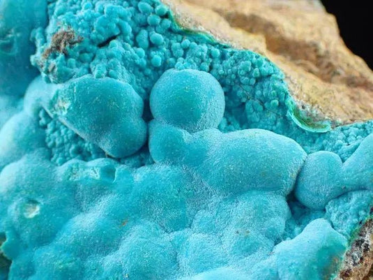 Chrysocolle sur Malachite du Pérou pierre brute Grade A++++ Chrysocolle sur Malachite du Pérou pierre brute