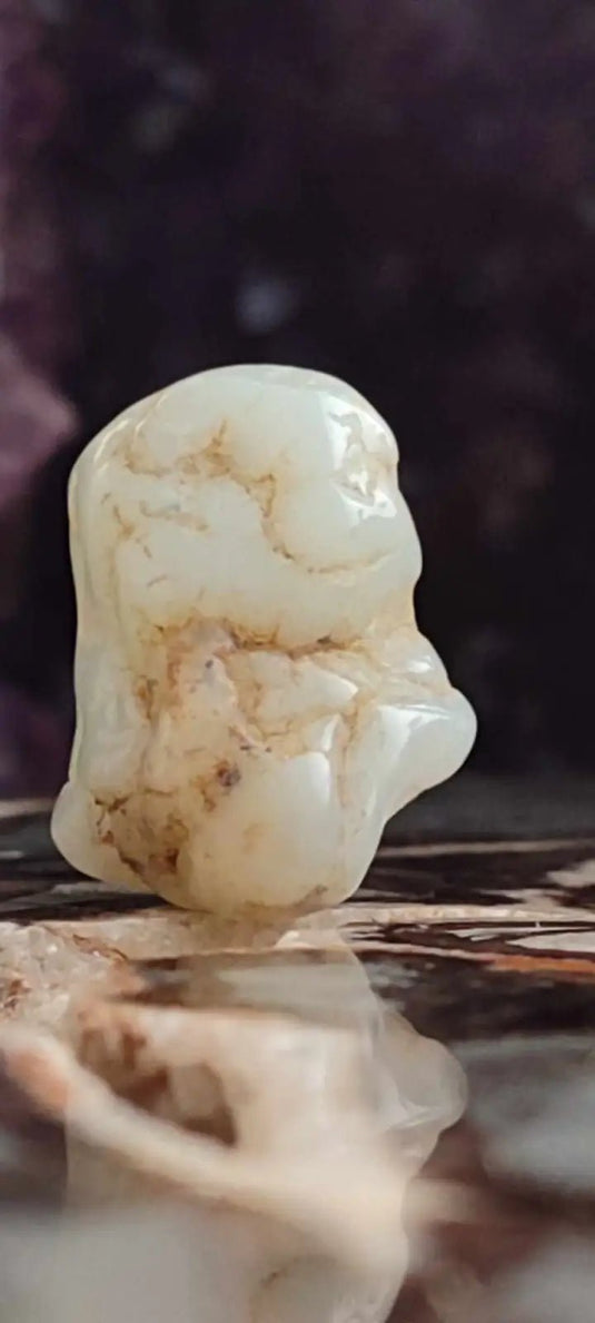 Chrysoprase du Kazakhstan pierre roulée Grade A+++ Chrysoprase pierre roulée