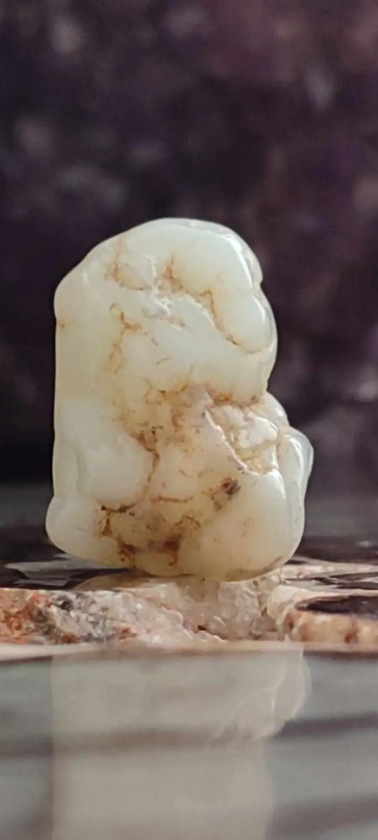 Chrysoprase du Kazakhstan pierre roulée Grade A+++ Chrysoprase pierre roulée