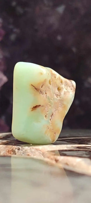 Chrysoprase du Kazakhstan pierre roulée Grade A++++ Chrysoprase pierre roulée