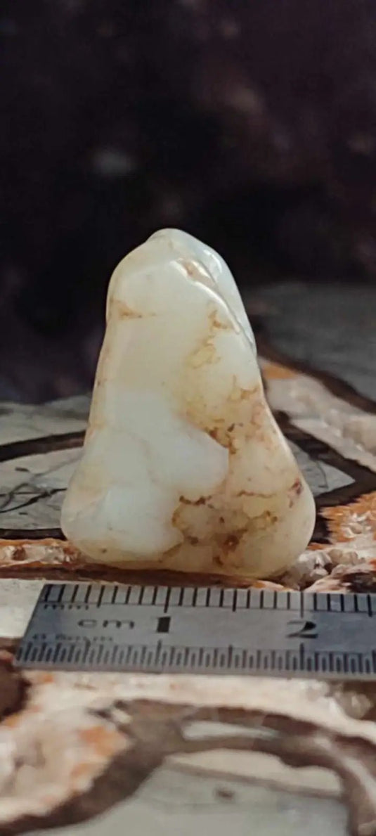 Chrysoprase du Kazakhstan pierre roulée Grade A+++ Chrysoprase pierre roulée